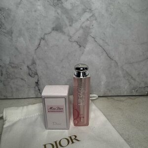 NEW Dior Miss Dior Blooming Bouquet and Lip Glow in Pink